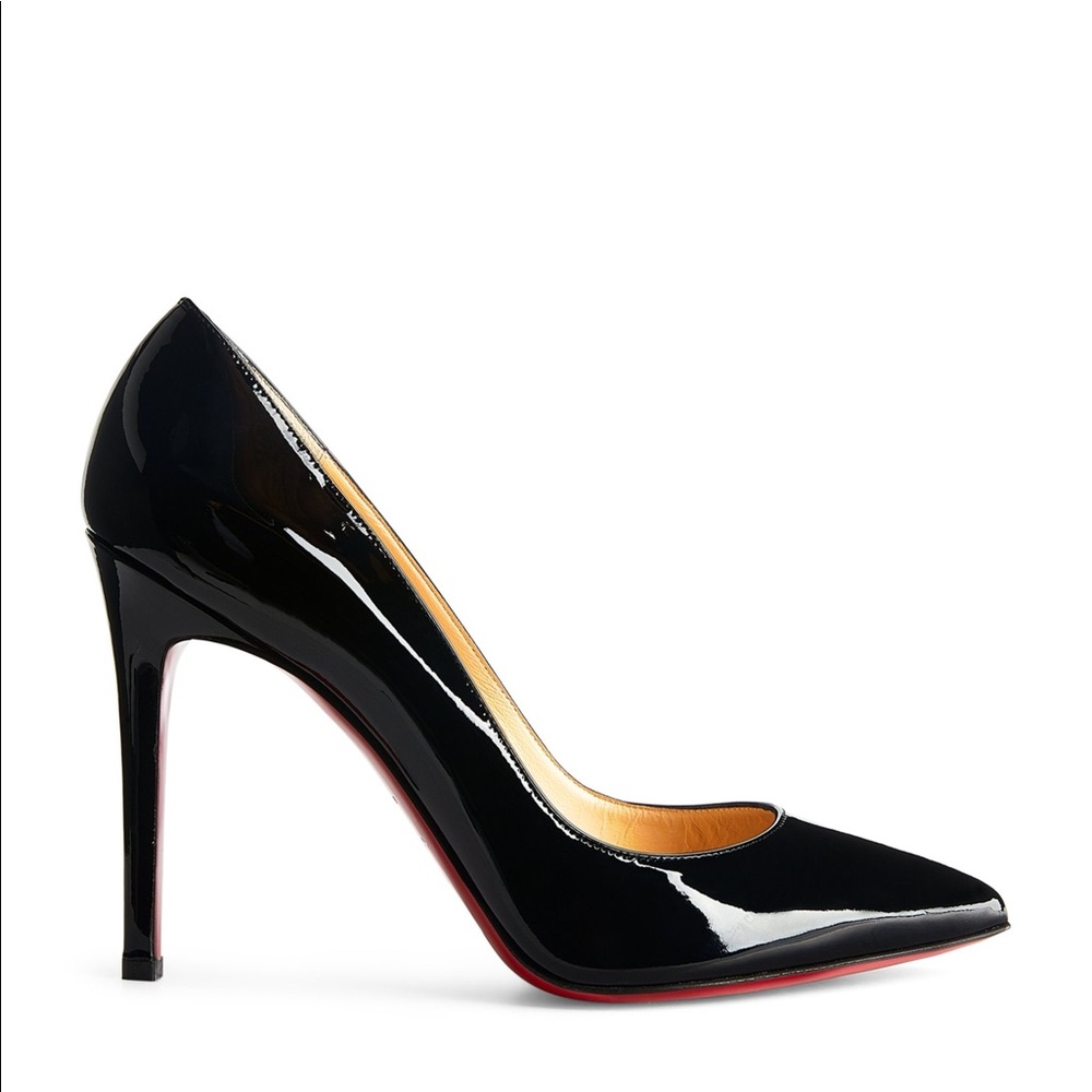 Christian Louboutin Pigalle Black Patent Pump